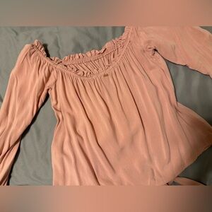 Women’s Peachy Off-Shoulder Guess Brand Blouse